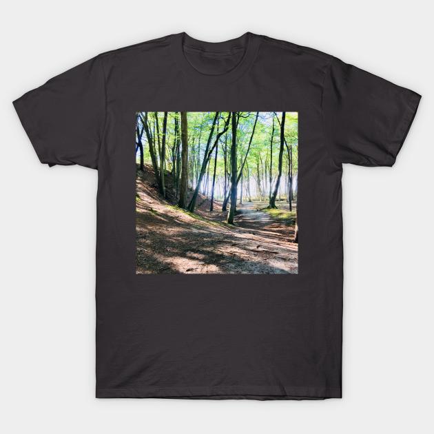 Woods - green is good - nature lover. T-Shirt by BlackWhiteBeige